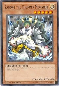 Image for Zaborg the Thunder Monarch (SR01-EN005) (SR01) - YuGiOh