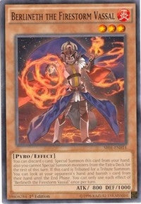 Image for Berlineth the Firestorm Vassal (SR01-EN014) (SR01) - YuGiOh