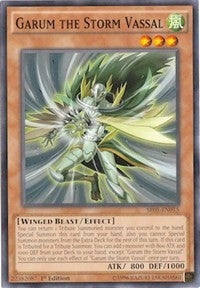 Image for Garum the Storm Vassal (SR01-EN015) (SR01) - YuGiOh
