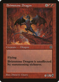Image for Brimstone Dragon (Portal Second Age) - Magic: The Gathering