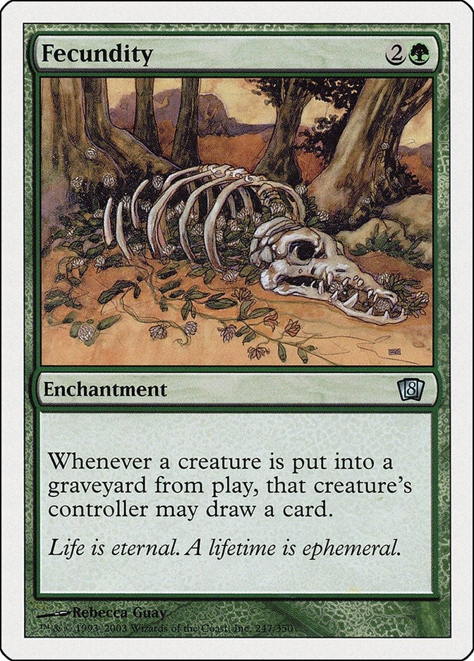 Image for Fecundity (247) (8th Edition) - Magic: The Gathering