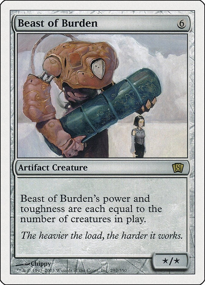 Image for Beast of Burden (292) (8th Edition) - Magic: The Gathering