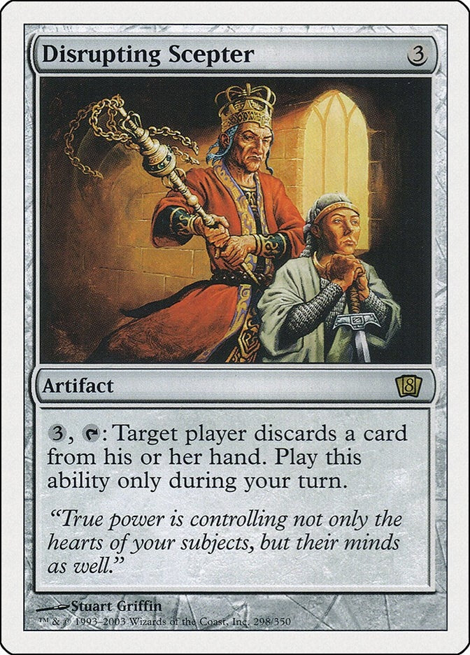 Image for Disrupting Scepter (298) (8th Edition) - Magic: The Gathering