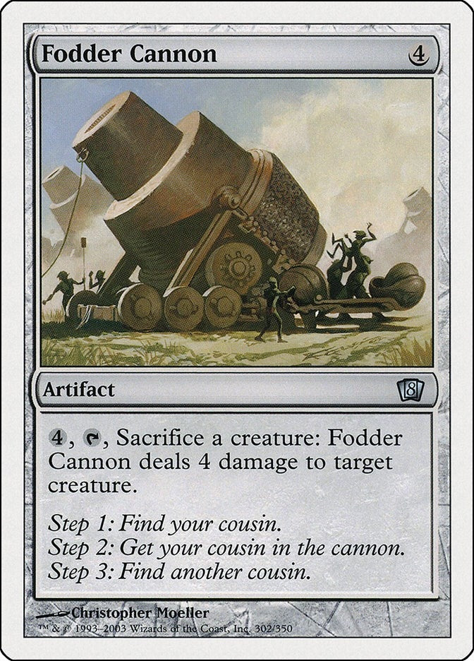 Image for Fodder Cannon (302) (8th Edition) - Magic: The Gathering