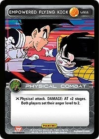 Image for Empowered Flying Kick (U111) (Panini: Set 1) - Dragon Ball Z TCG