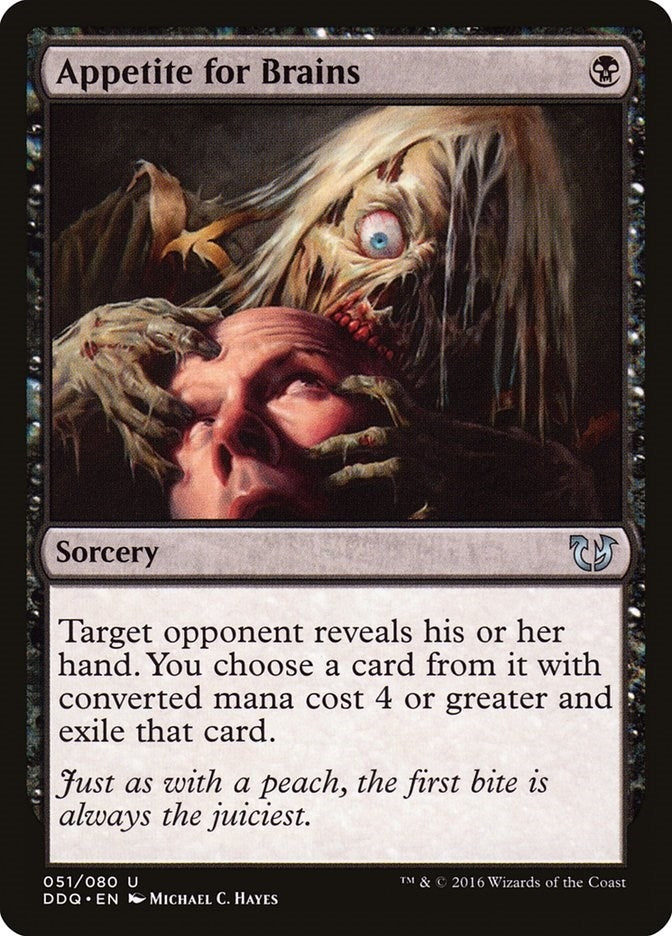 Image for Appetite for Brains (51) (Blessed vs. Cursed) - Magic: The Gathering