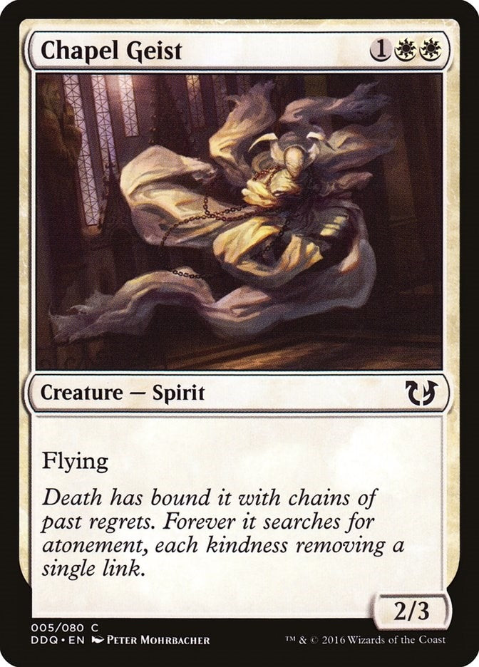 Image for Chapel Geist (5) (Blessed vs. Cursed) - Magic: The Gathering