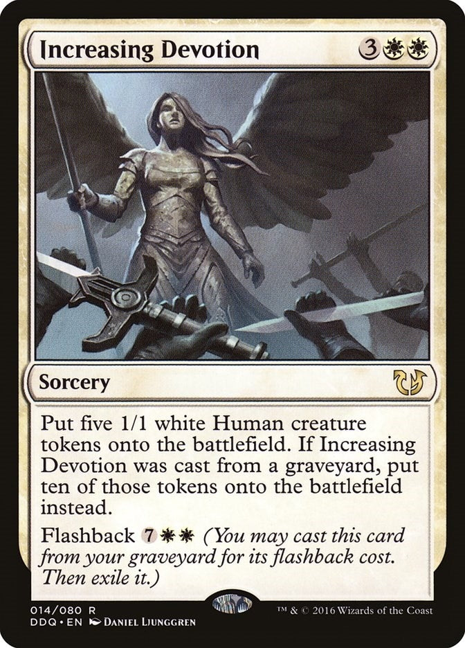 Image for Increasing Devotion (14) (Blessed vs. Cursed) - Magic: The Gathering