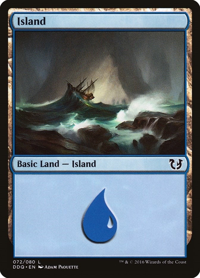 Image for Island (072) (72) (Blessed vs. Cursed) - Magic: The Gathering