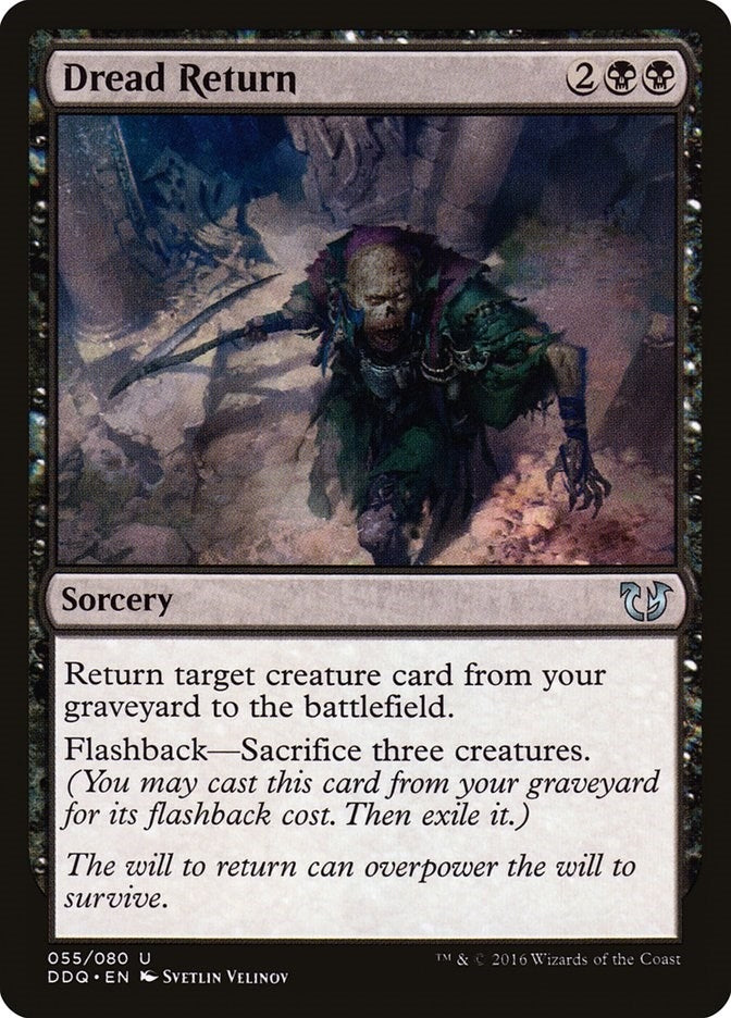 Image for Dread Return (55) (Blessed vs. Cursed) - Magic: The Gathering