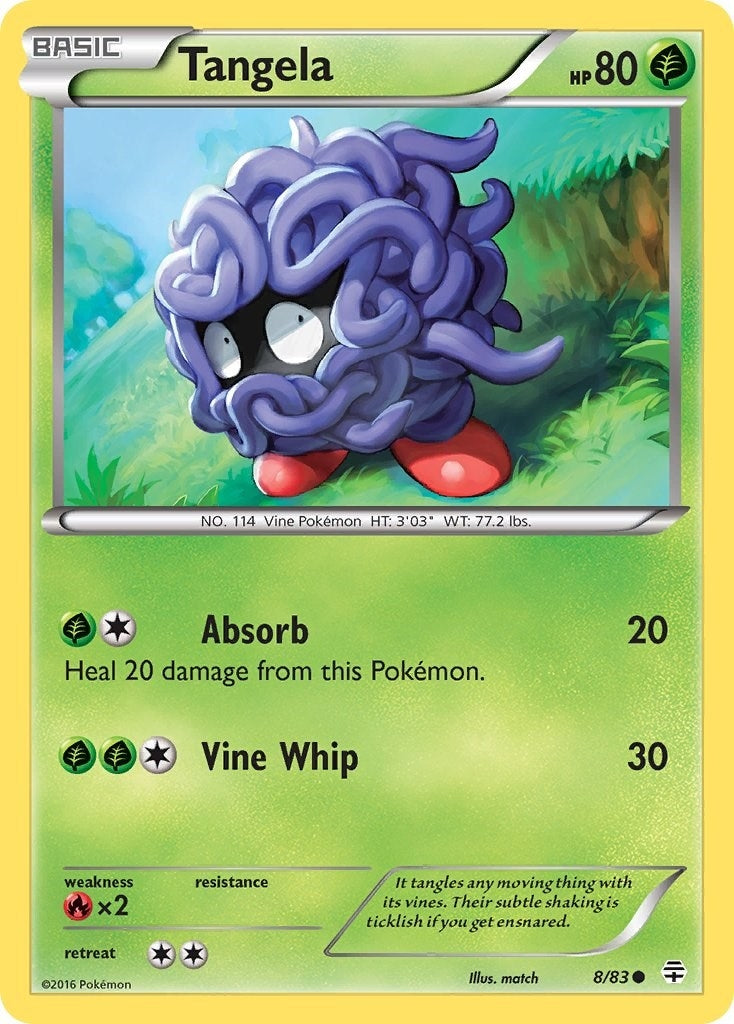 Image for Tangela (8/83) (GEN) - Pokemon