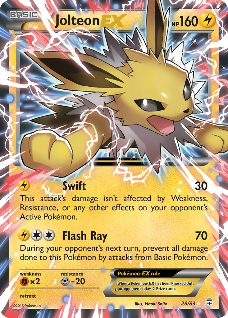 Image for Jolteon EX (28/83) (GEN) - Pokemon