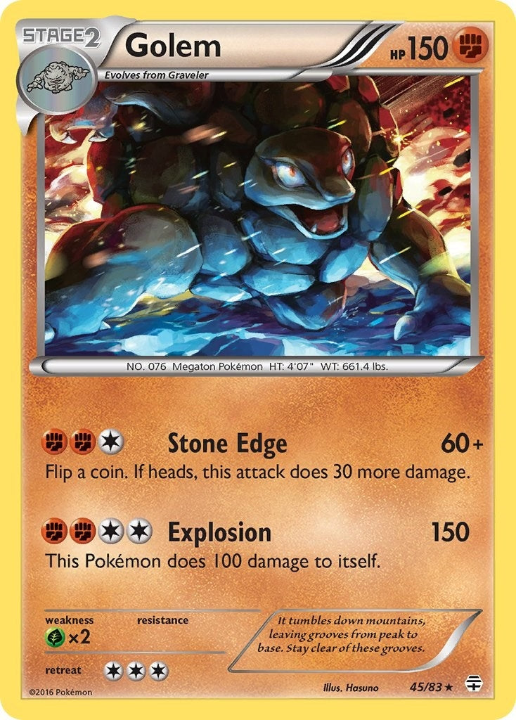 Image for Golem (45/83) (GEN) - Pokemon
