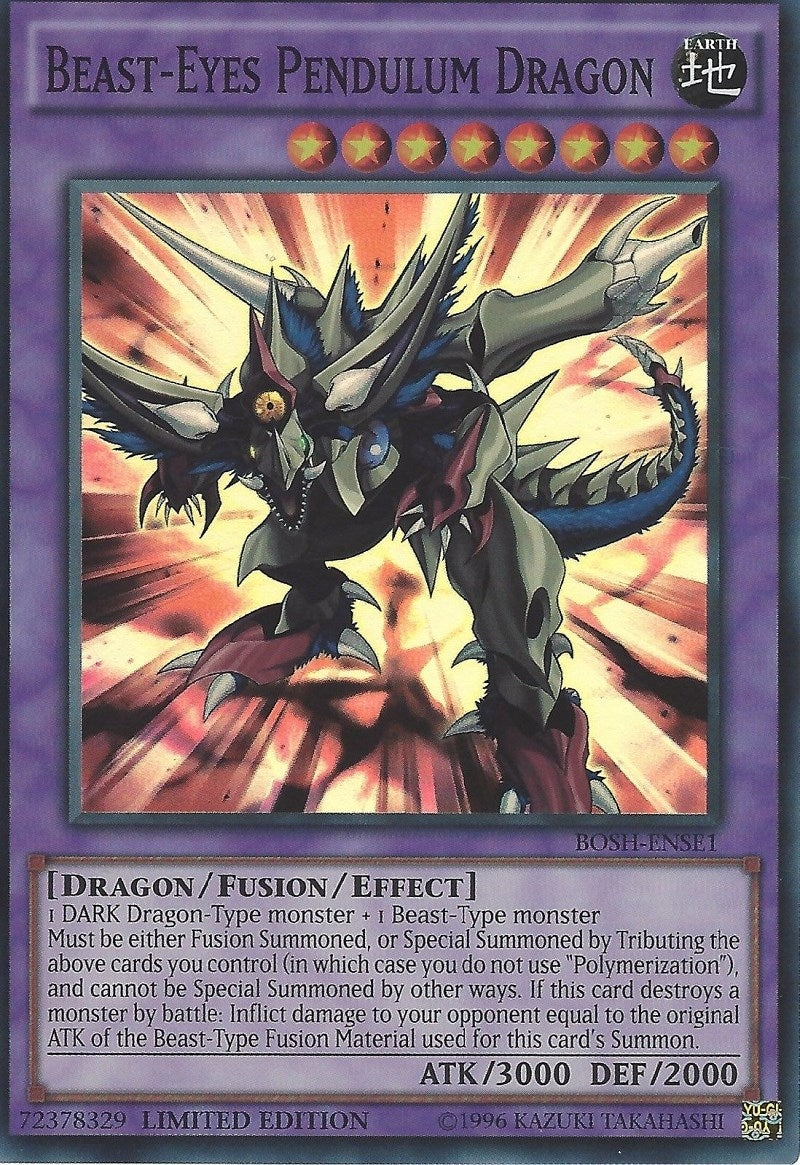 Image for Beast-Eyes Pendulum Dragon (BOSH-ENSE1) (BOSH) - YuGiOh