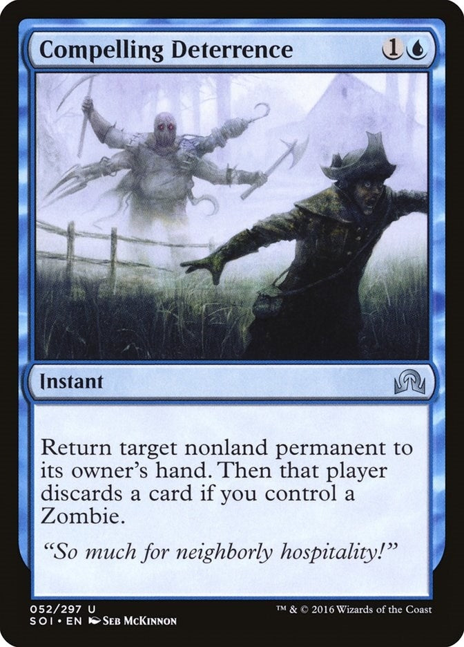 Image for Compelling Deterrence (52) (Shadows over Innistrad) - Magic: The Gathering