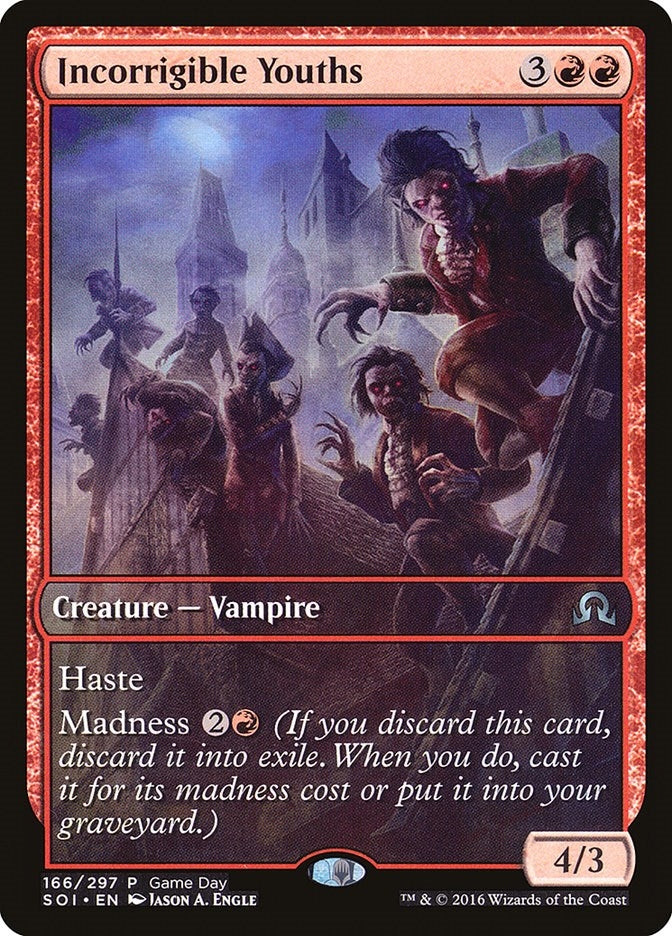 Image for Incorrigible Youths (166) (Game Day & Store Championship Promos) - Magic: The Gathering