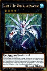 Number 37: Hope Woven Dragon Spider Shark (PGL3-EN007) (PG3)