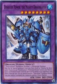 Image for Dinoster Power, the Mighty Dracoslayer (OP01-EN010) (OP01) - YuGiOh