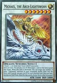 Image for Michael, the Arch-Lightsworn (OP01-EN020) (OP01) - YuGiOh