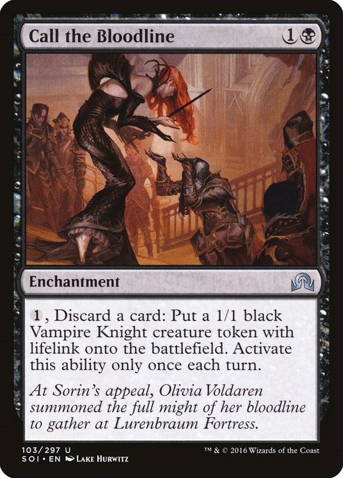 Image for Call the Bloodline (103) (Shadows over Innistrad) - Magic: The Gathering