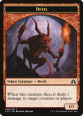 Image for Devil Token (6) (Shadows over Innistrad) - Magic: The Gathering