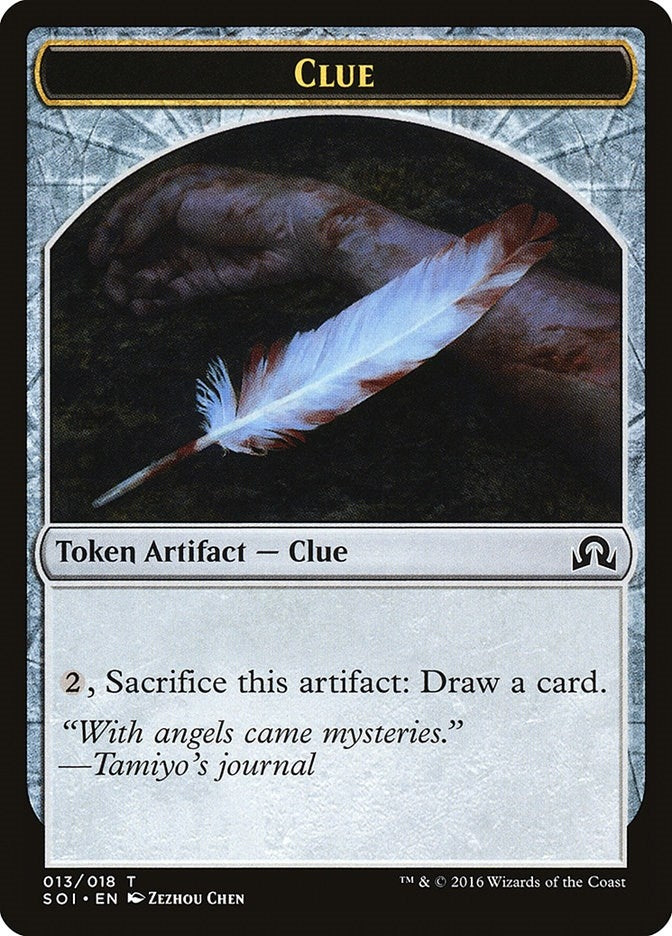 Image for Clue Token (013) (13) (Shadows over Innistrad) - Magic: The Gathering