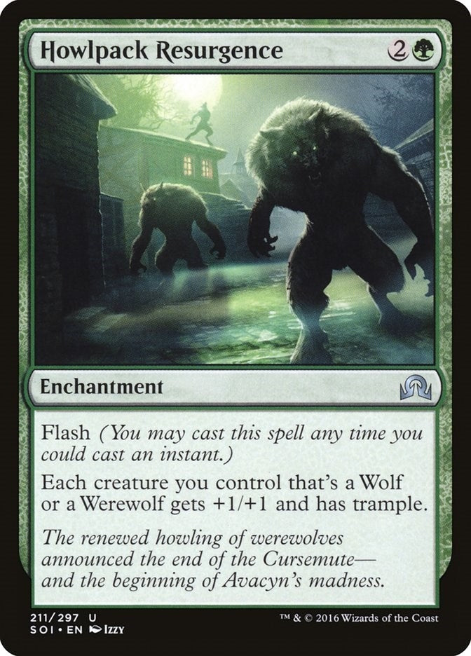 Image for Howlpack Resurgence (211) (Shadows over Innistrad) - Magic: The Gathering