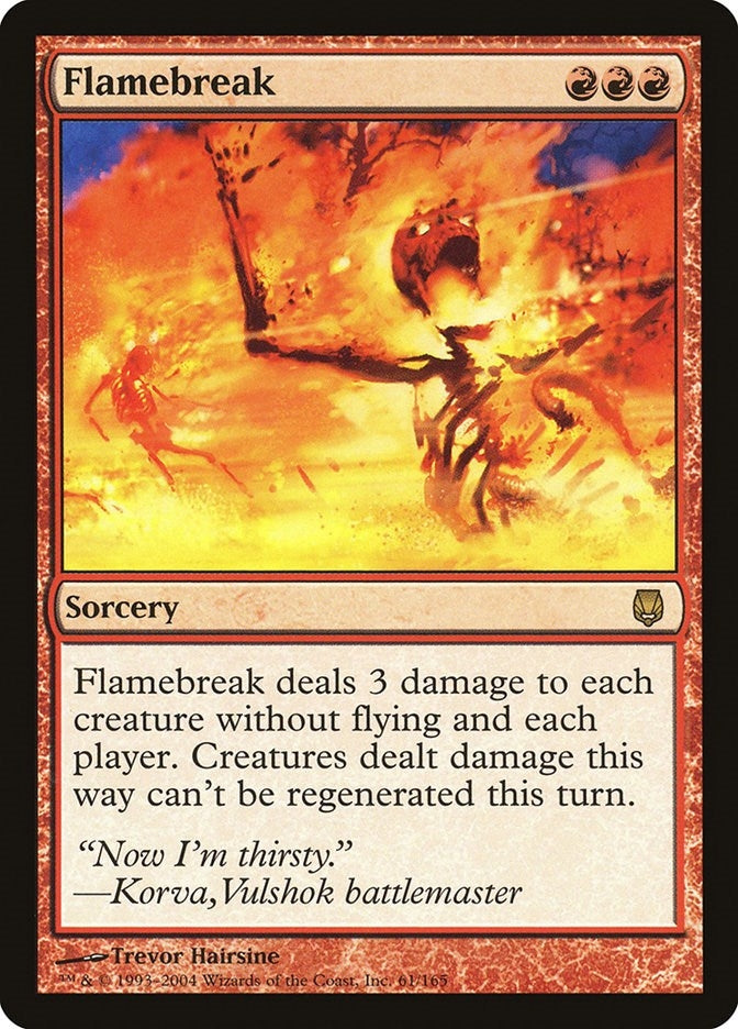 Image for Flamebreak (61) (Darksteel) - Magic: The Gathering
