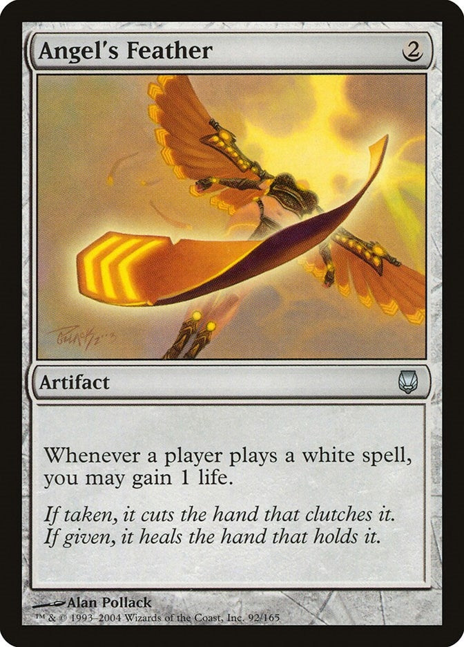 Image for Angel's Feather (92) (Darksteel) - Magic: The Gathering