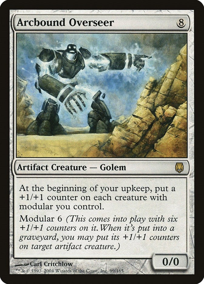 Image for Arcbound Overseer (99) (Darksteel) - Magic: The Gathering