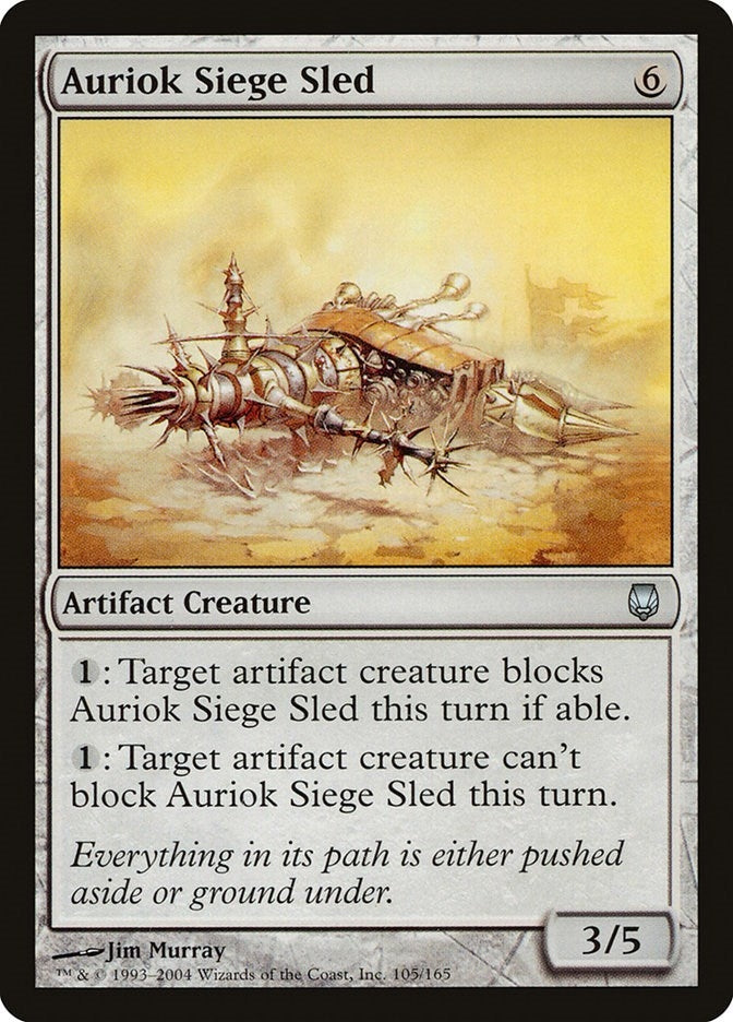 Image for Auriok Siege Sled (105) (Darksteel) - Magic: The Gathering