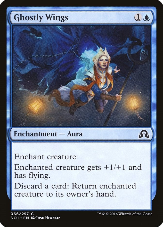 Image for Ghostly Wings (66) (Shadows over Innistrad) - Magic: The Gathering
