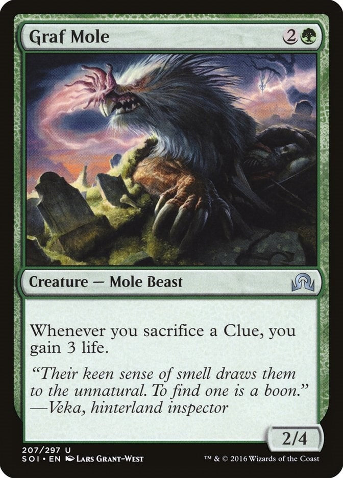 Image for Graf Mole (207) (Shadows over Innistrad) - Magic: The Gathering