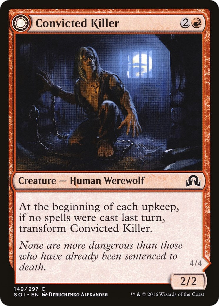 Image for Convicted Killer (149) (Shadows over Innistrad) - Magic: The Gathering