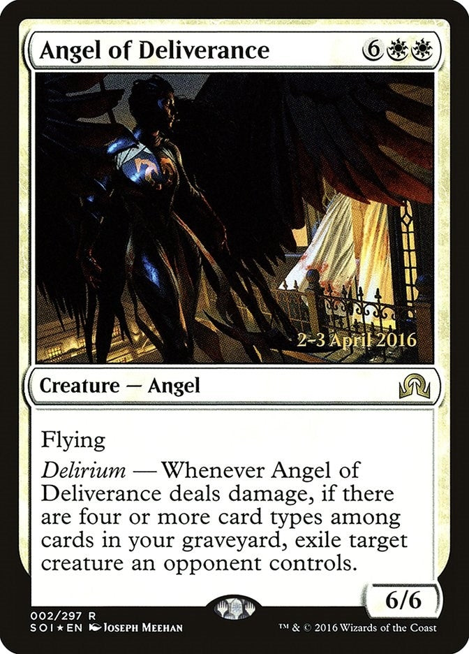 Image for Angel of Deliverance (2) (Prerelease Cards) - Magic: The Gathering