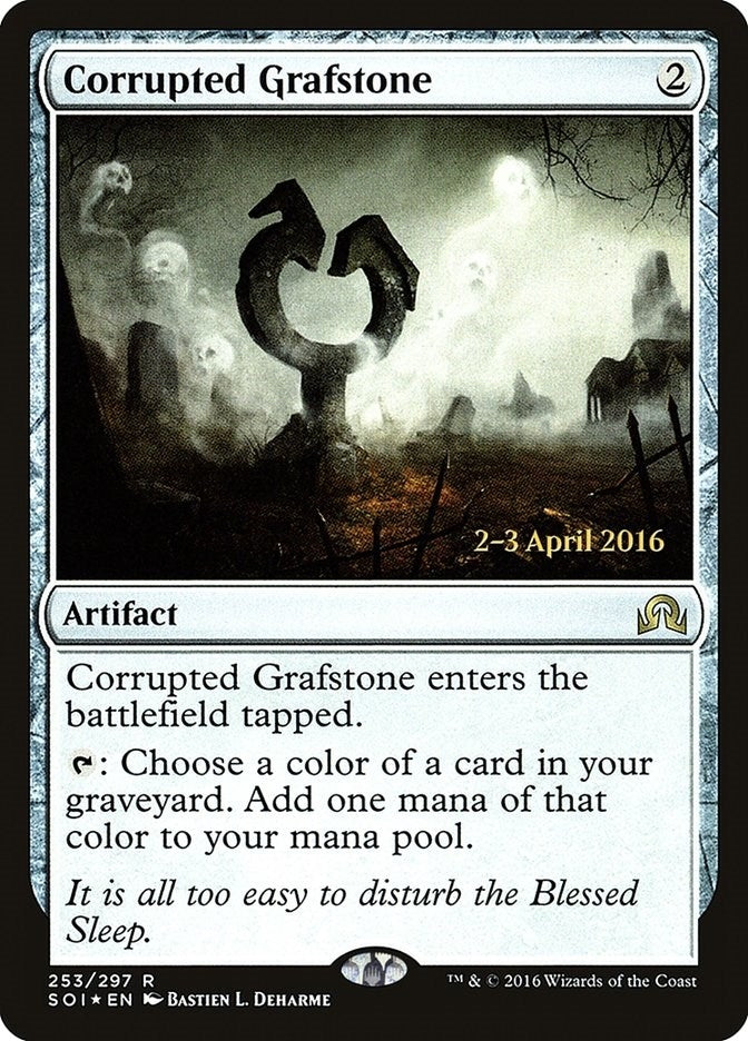 Image for Corrupted Grafstone (253) (Prerelease Cards) - Magic: The Gathering