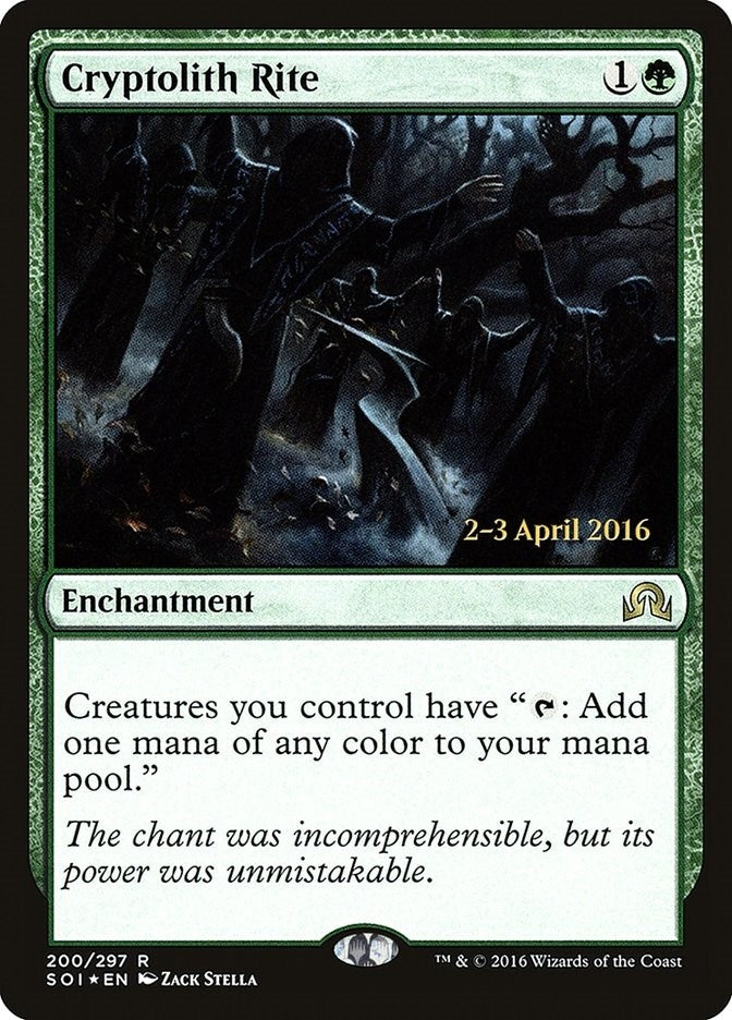 Image for Cryptolith Rite (200) (Prerelease Cards) - Magic: The Gathering