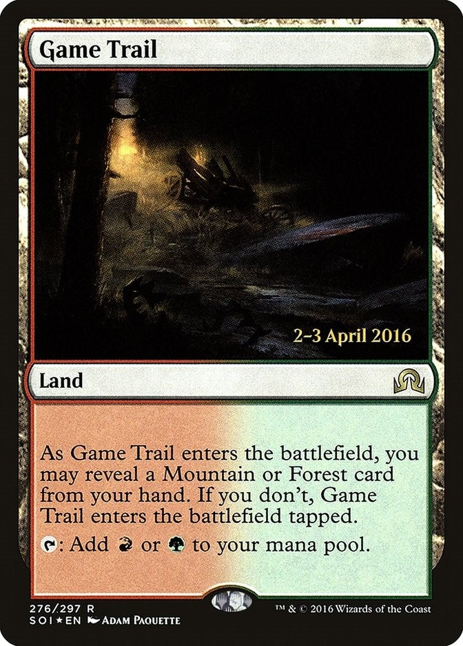 Image for Game Trail (276) (Prerelease Cards) - Magic: The Gathering