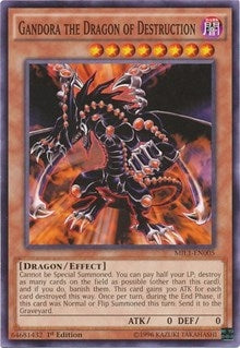 Image for Gandora the Dragon of Destruction (MIL1-EN005) (MIL1) - YuGiOh