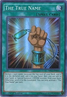 Image for The True Name (MIL1-EN016) (MIL1) - YuGiOh