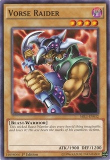 Image for Vorse Raider (MIL1-EN032) (MIL1) - YuGiOh