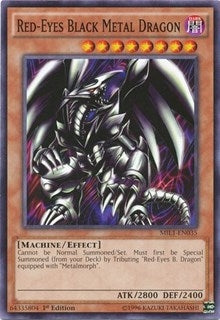 Image for Red-Eyes Black Metal Dragon (MIL1-EN035) (MIL1) - YuGiOh
