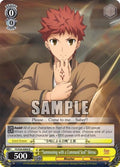 Image for "Summoning with a Command Seal" Shirou (FS/S36-E004 R) (Fate/stay night [Unlimited Blade Works] Vol. II) - Weiss Schwarz