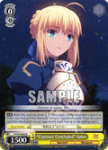 Image for "Contract Concluded" Saber (FS/S36-E005 R) (Fate/stay night [Unlimited Blade Works] Vol. II) - Weiss Schwarz