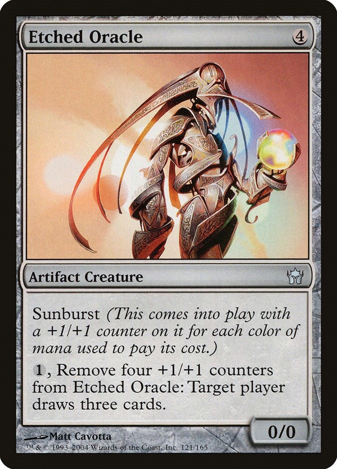 Image for Etched Oracle (121) (Fifth Dawn) - Magic: The Gathering