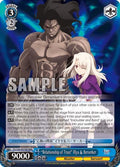 Image for "Relationship of Trust" Illya & Berserker (RRR) (FS/S36-E076R RRR) (Fate/stay night [Unlimited Blade Works] Vol. II) - Weiss Schwarz