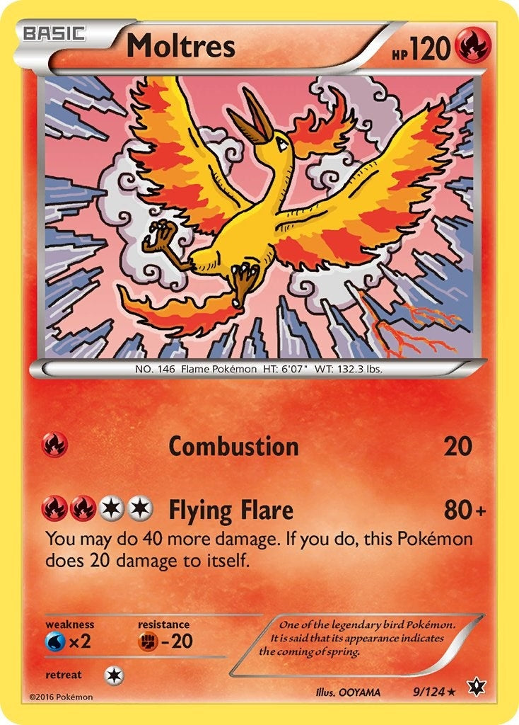 Image for Moltres (9/124) (FCO) - Pokemon