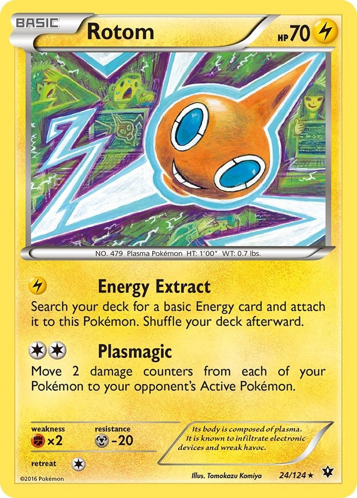 Image for Rotom (24/124) (FCO) - Pokemon