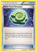Image for Helix Fossil Omanyte (102/124) (FCO) - Pokemon