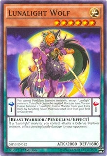 Image for Lunalight Wolf (SHVI-EN012) (SHVI) - YuGiOh